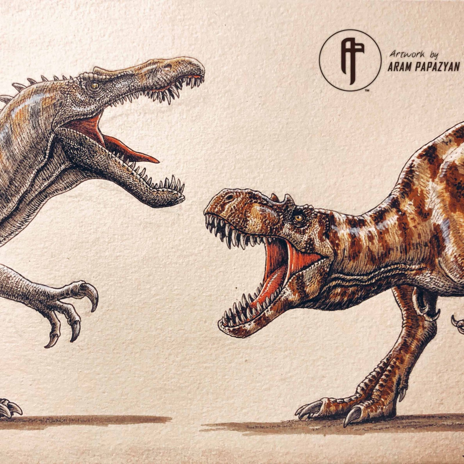 Albertosaurus vs Suchomimus