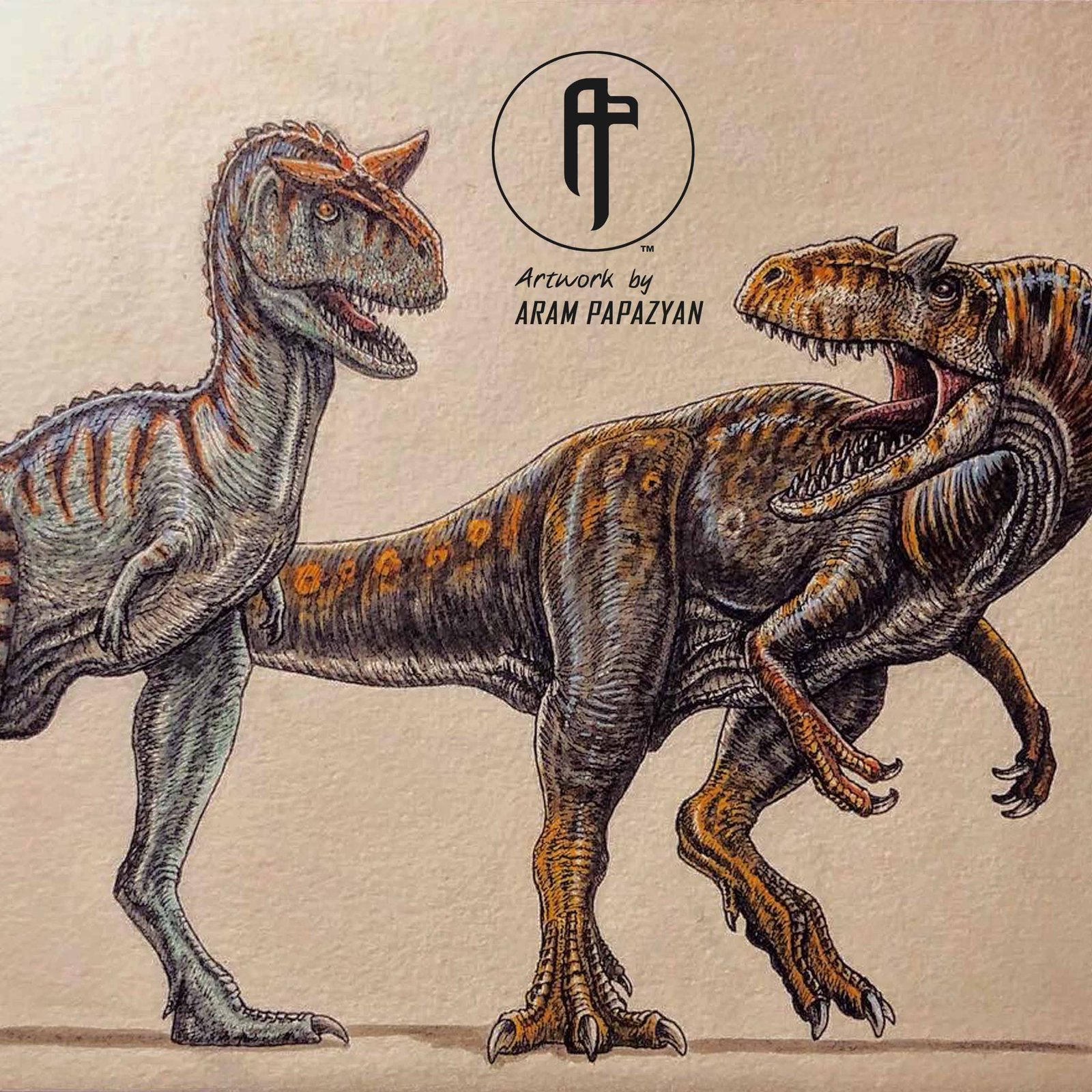 Carnotaurus & Allosaurus – The Lost World