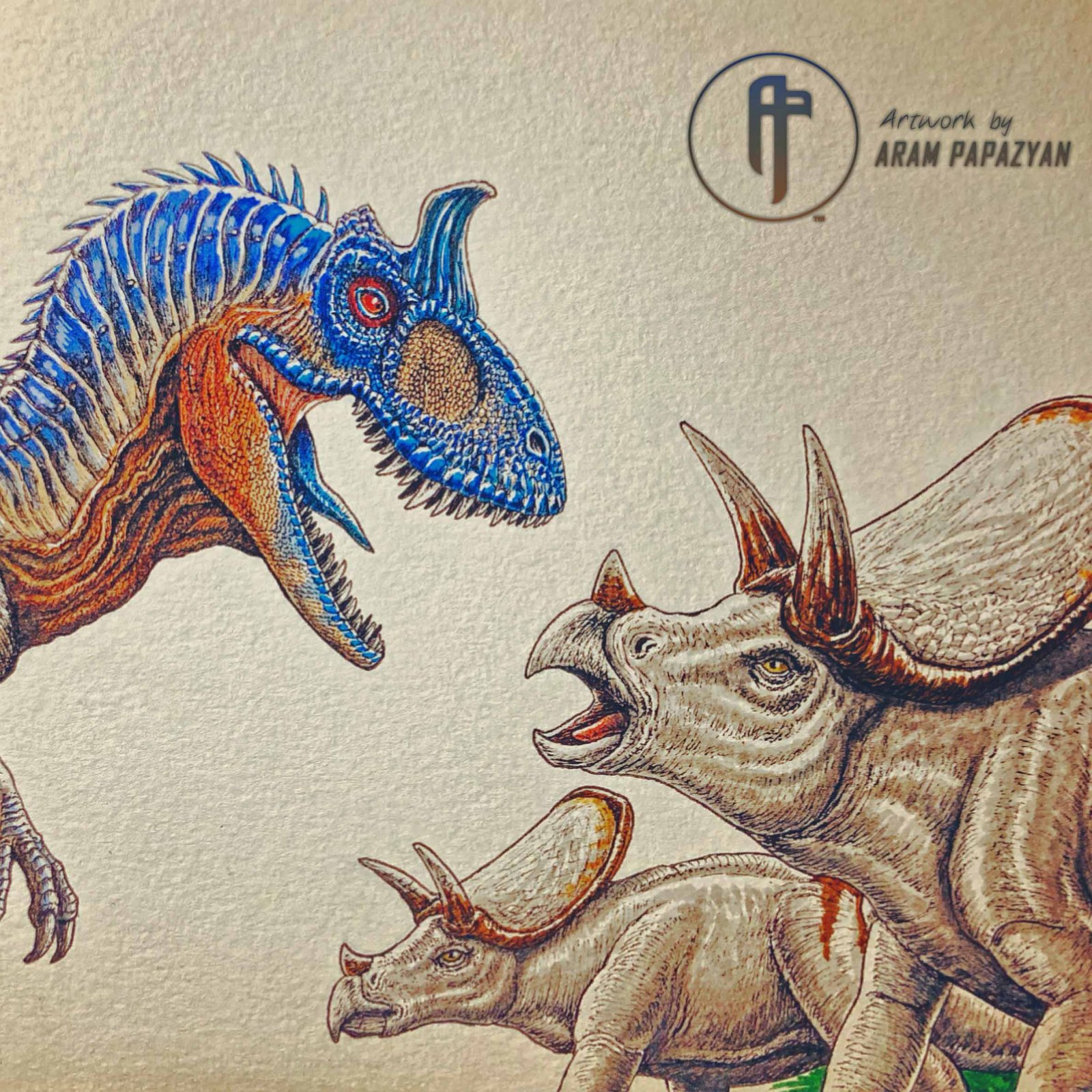 Cryolophosaurus vs Torosaurus