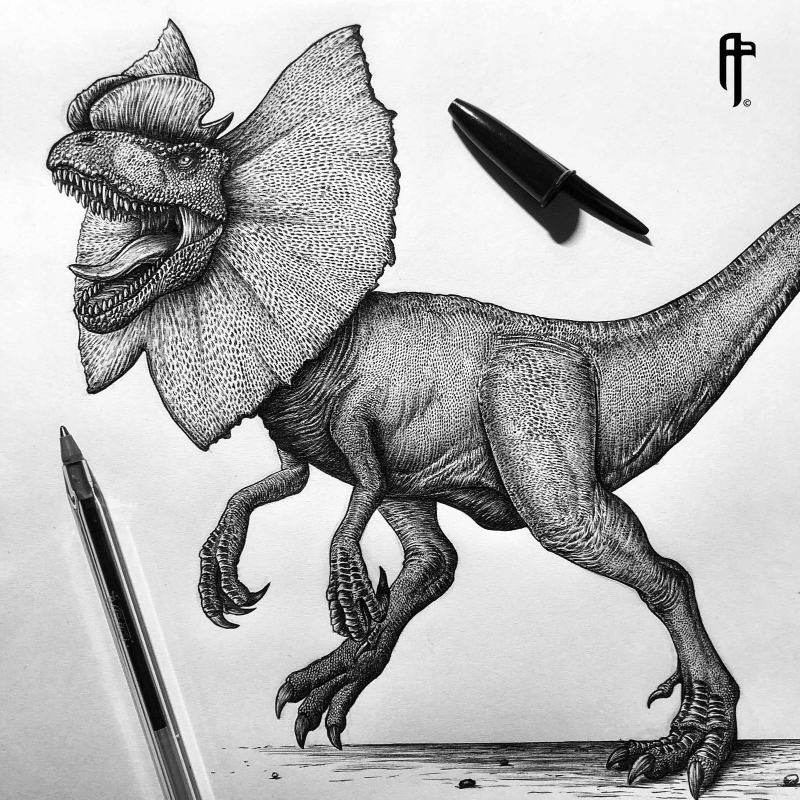Dilophosaurus – Spitter