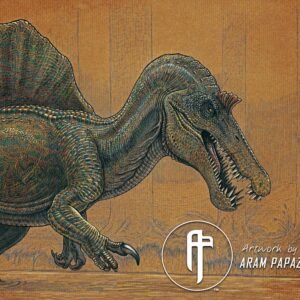 Spinosaurus fishing