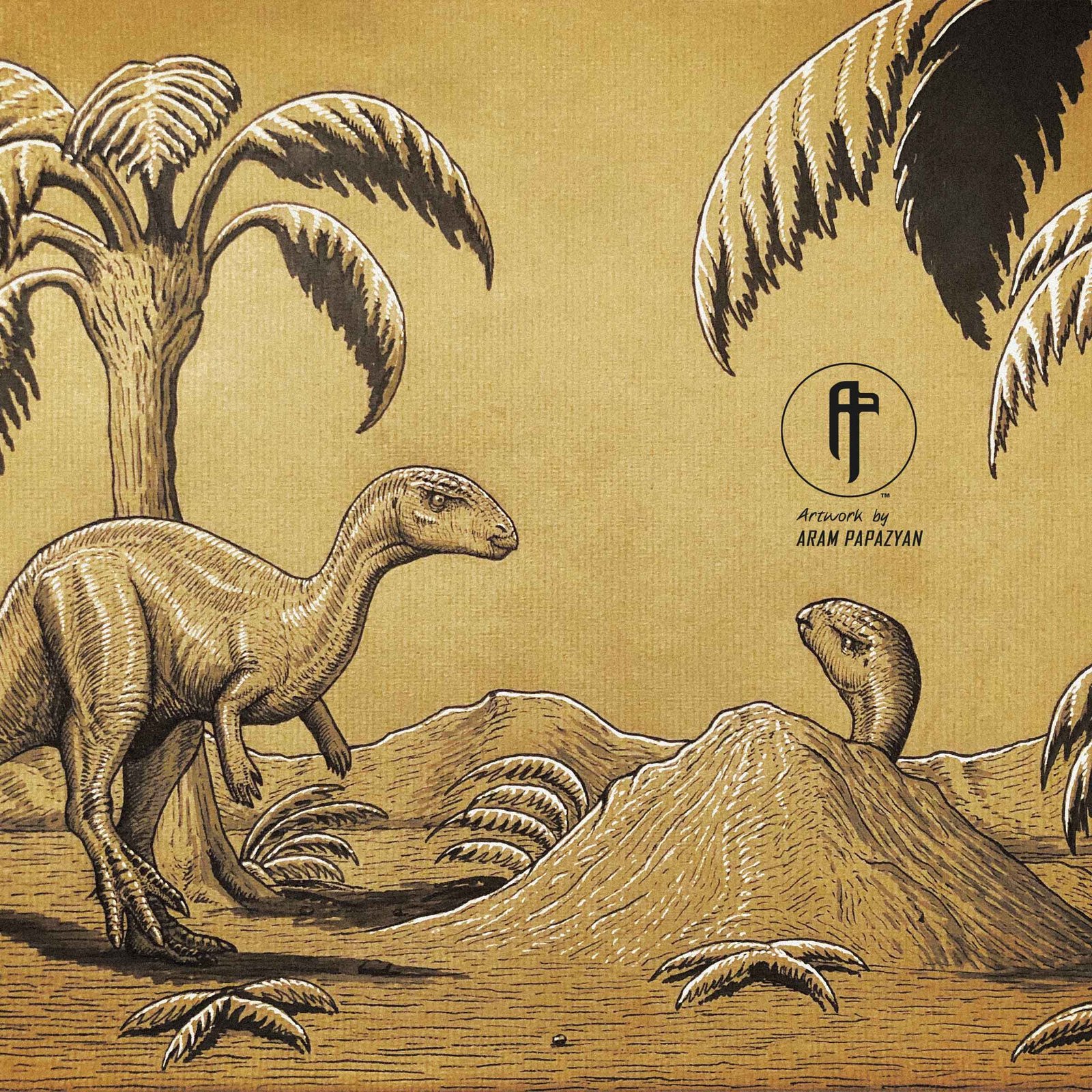 Dryosaurus pair
