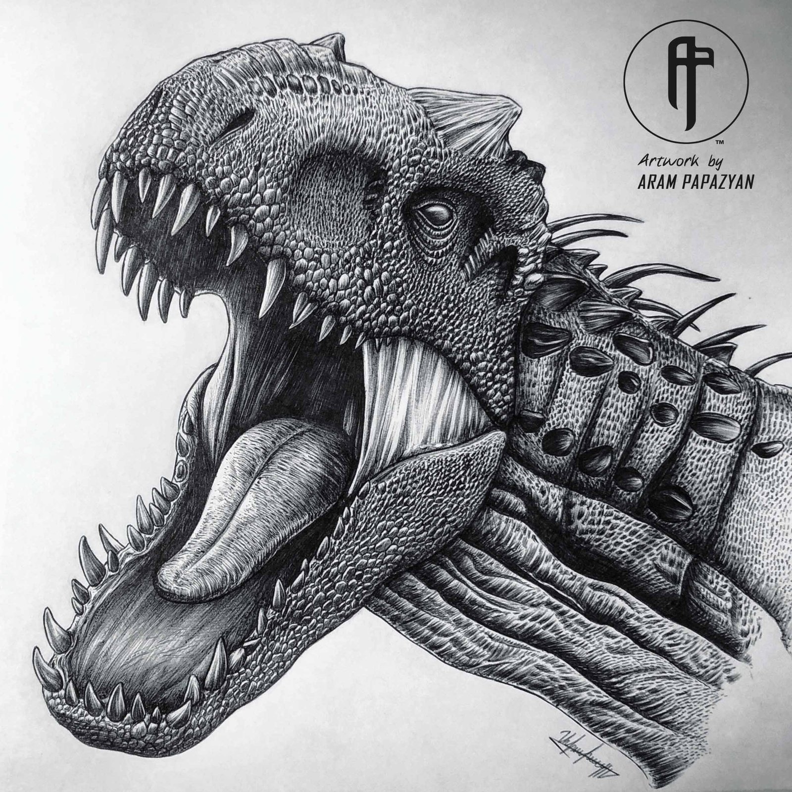 Indominus rex bust