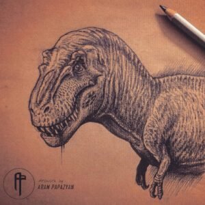 T. rex sketch